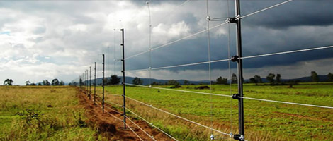 solar powered electric fence